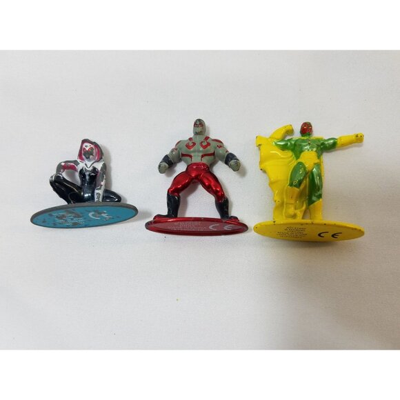 Marvel Nano Metalfigs mixed lot of 18 figures Spider-verse Spider-man Thanos - Picture 16 of 16